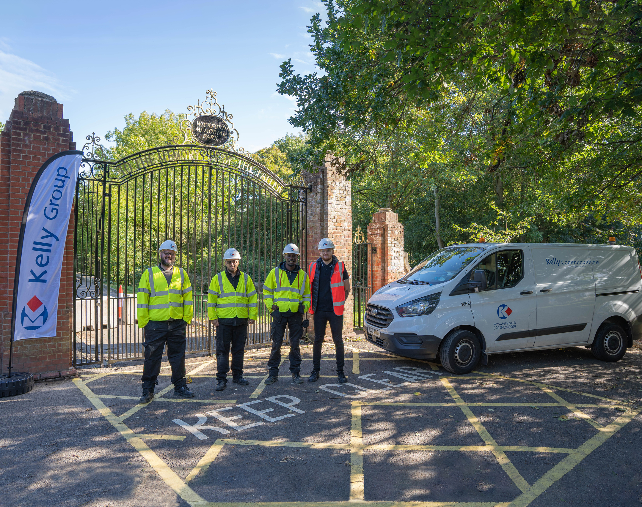 Kelly Group Supports the Friends of Wickford Memorial Park